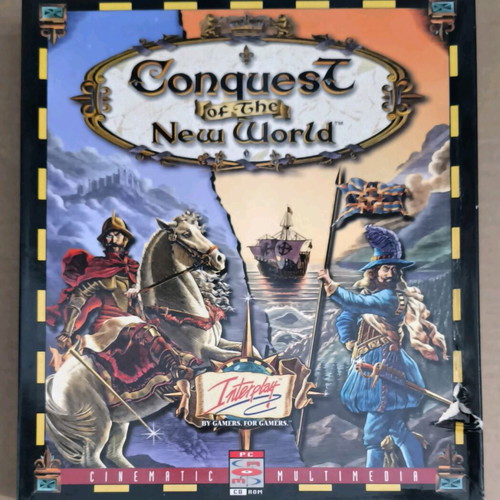 Conquest Of The New World PC CD-ROM like new, Big Box