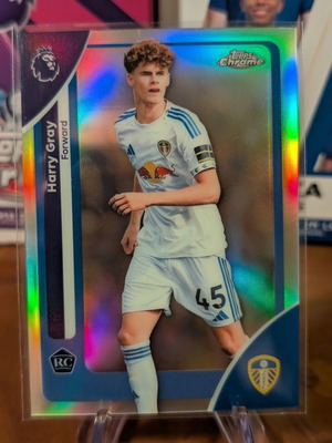 2025-26 Topps Chrome Premier League Harry Gray RC Refractor σαν καινούργιο