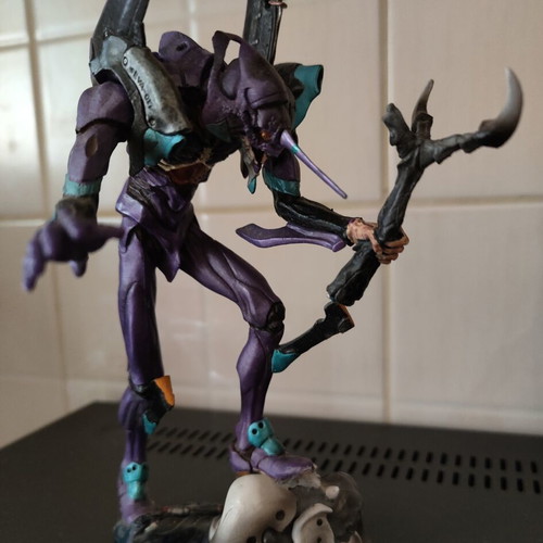 Neon Genesis Evangelion EVA-01 vs Sachiel Third Angel figures used set