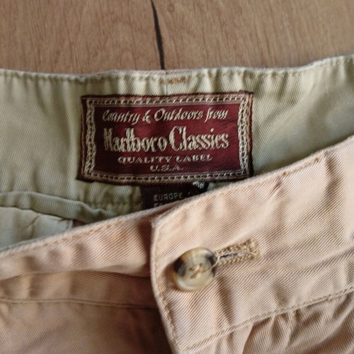 Marlboro Classic Cargo Pants beige size S like new