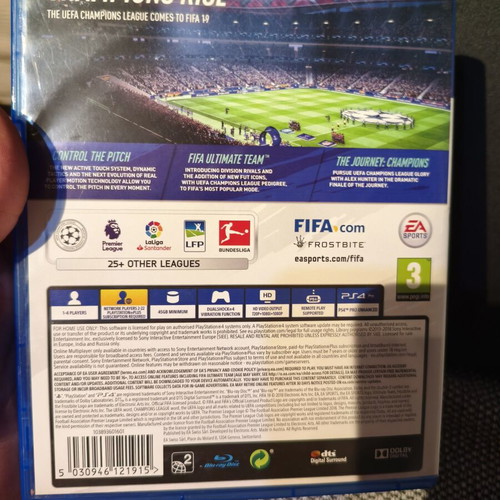 FIFA 18 PS4 game