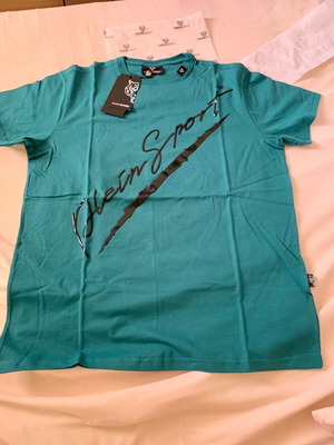 Plein Sport T Shirt new, size L, blue