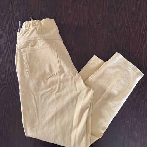 Vintage Jinglers high-waisted yellow jeans like new, size M