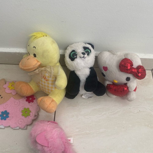Plush animals like new, set of 5