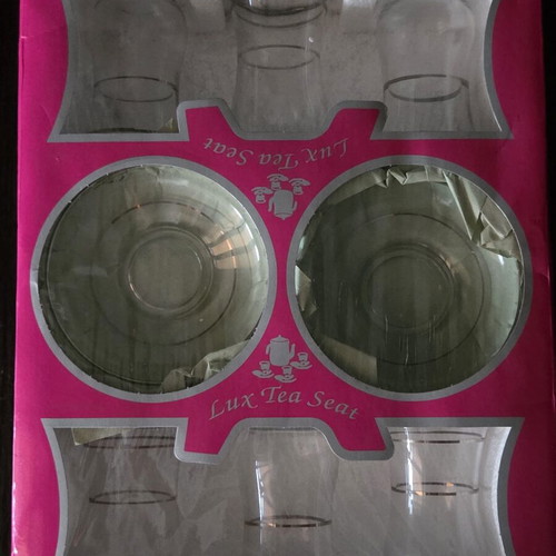 EL-EN Collection Lux Tea Set, handmade 925 silver, 6 persons