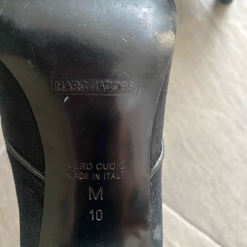 Marc Jacobs pumps like new, black suede with 10 cm heel