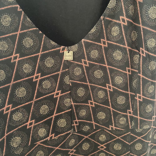 Attrattivo long dress large with open back, like new, brown