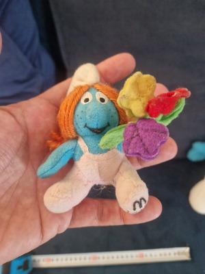 Mac Donalds Smurf collectible used figure
