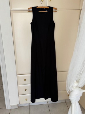 Classic long black dress like new by Access