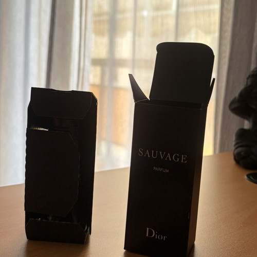 Christian Dior Sauvage Parfum 30 ml empty bottle like new