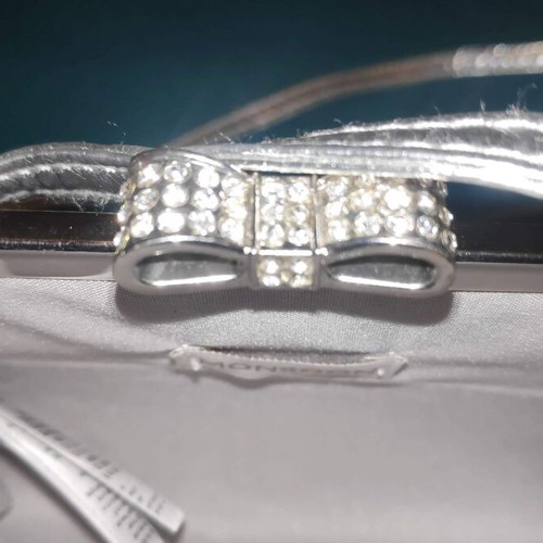 Monsoon Accessorize silver glitter shoulder bag like new, kids