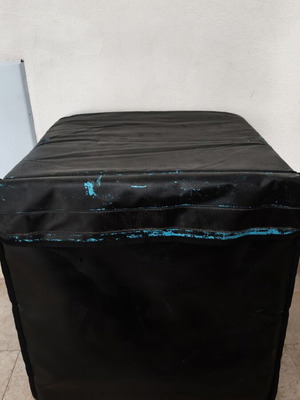 Delivery box used, worn condition