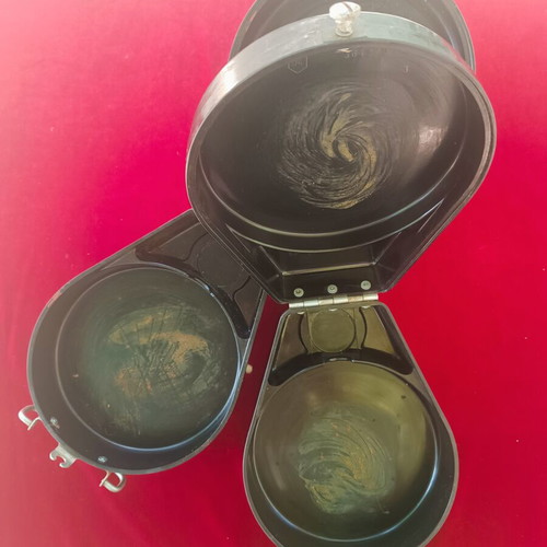 Retro Bakelite boxes used, original Soviet military or industrial