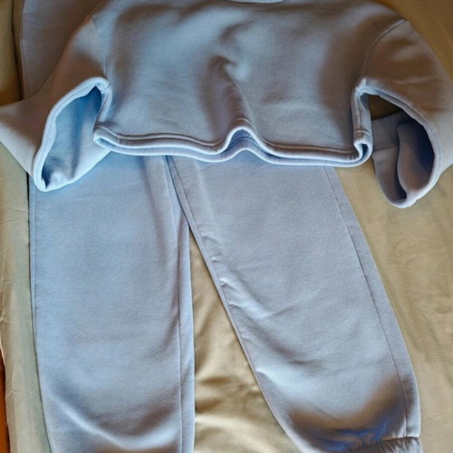 Blue women's sports suit like new, size Small