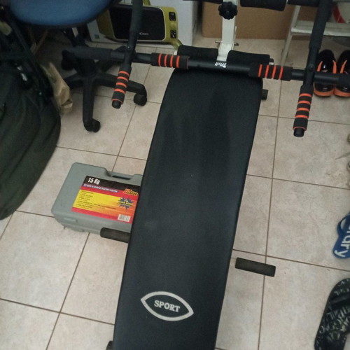 Fitness equipment set used