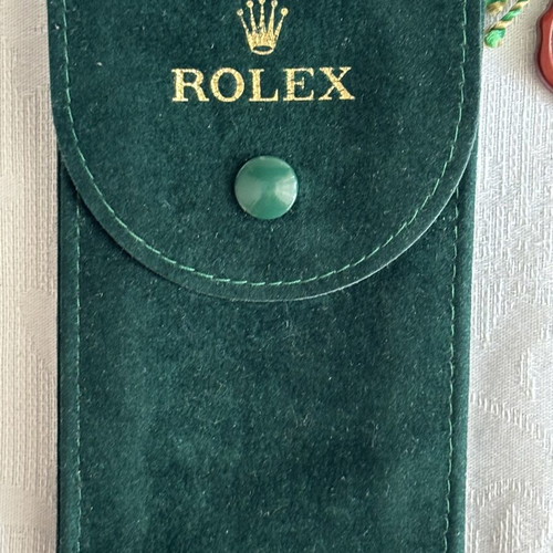 Rolex Original Watch Case with Serial Code and Tags like new
