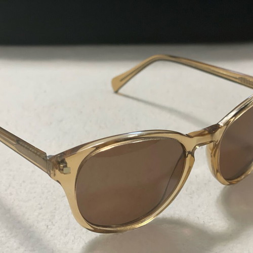 Brixton BS178 03 round beige sunglasses like new