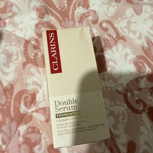 Clarins Double Serum Foundation M2W shade new