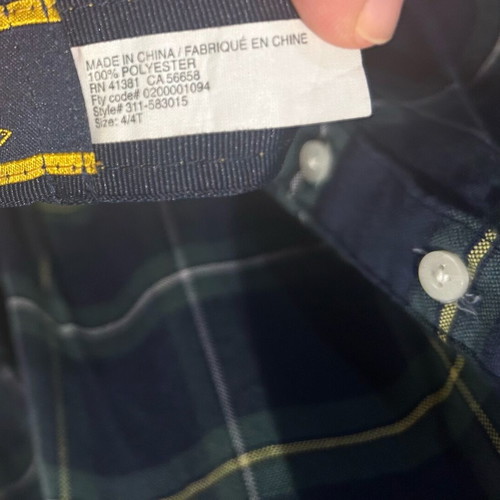 Ralph Lauren dress with belt for 4-year-old girl like new