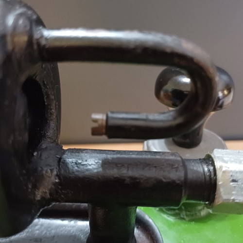Vintage kerosene blowtorch used, Soviet