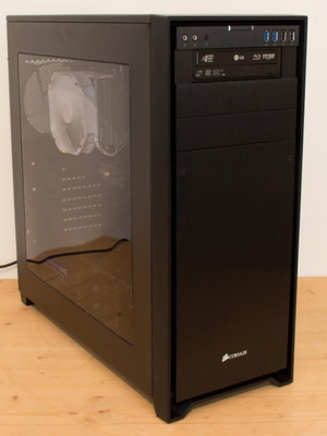 Desktop computer used with Intel Core i7 920, 8GB RAM, AMD Radeon RX 460