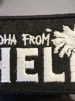 Iron-on patch Aloha from Hell new