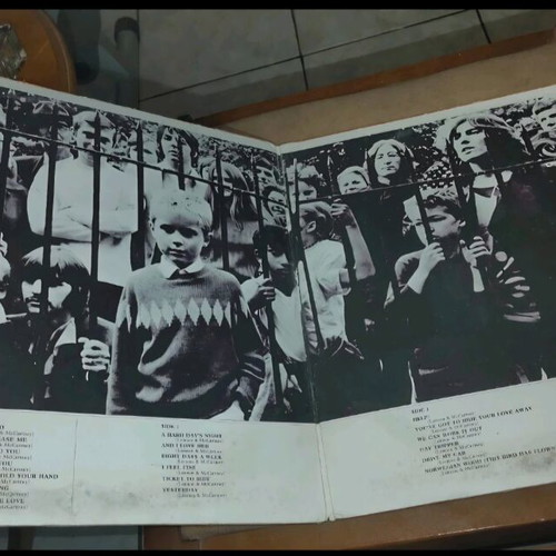 The Beatles 1962-1966 vinyl records used, set of 2