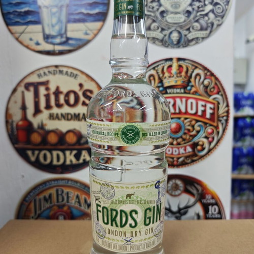 Fords Gin 700ml sealed, new