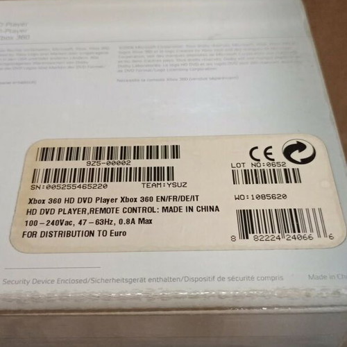 Microsoft Xbox 360 HD DVD Player