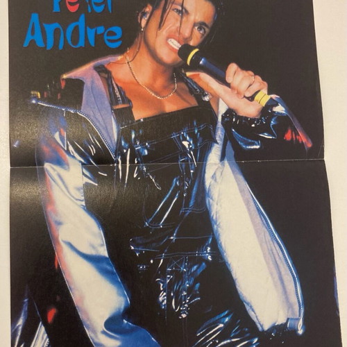 Peter Andre - Cindy Crawford Poster from magazine Katerina In good condition Price 4 Euros