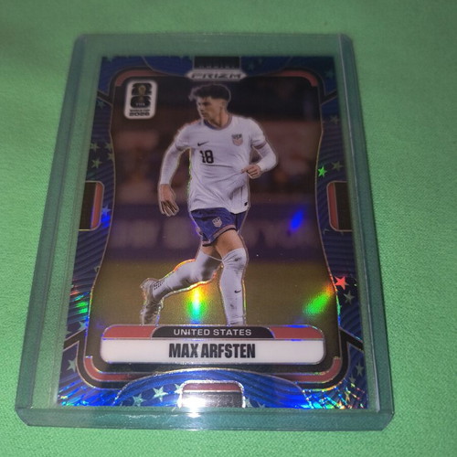 2026 Panini Prizm FIFA World Cup Max Arfsten Old Glory Parallel card new