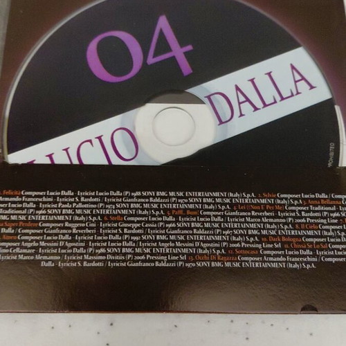 Lucio Dalla cassette, brand new