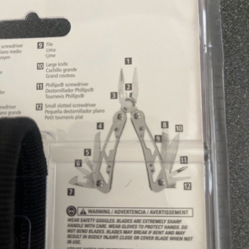 Stanley multitool new, steel 12-in-1 with pouch