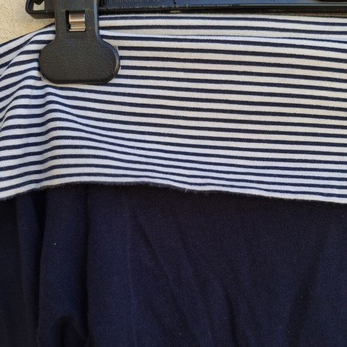 Women's blouse used, striped style, blue color