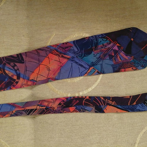 Men's ties vintage set of 7 silk and synthetic like new