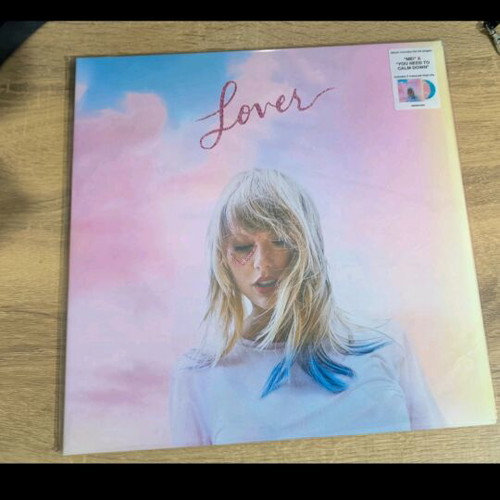 Taylor Swift Lover vinyl 2LP like new, pop