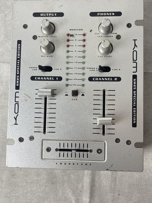 DJ mixer KAM GM25 Special Edition μεταχειρισμένο, χρειάζεται τροφοδοτικό για επισκευή
