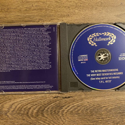 The Retro Mastermixers The Very Best Seventies Megamix CD like new, pop