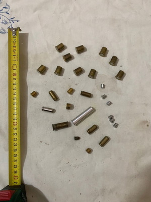 Metal Collectible Empty Shell Casings used