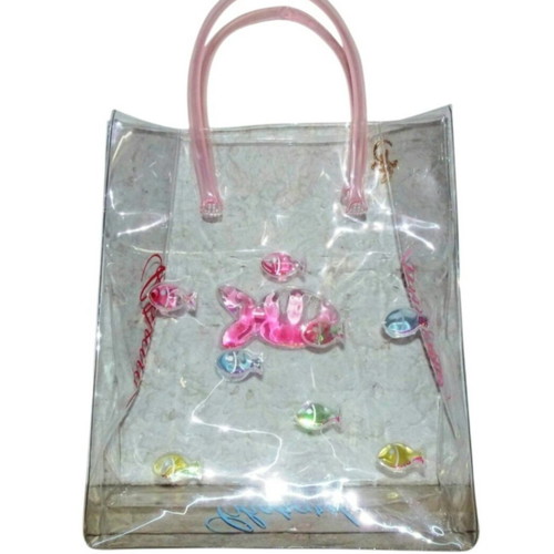 Chopard Happy Fish transparent tote bag like new