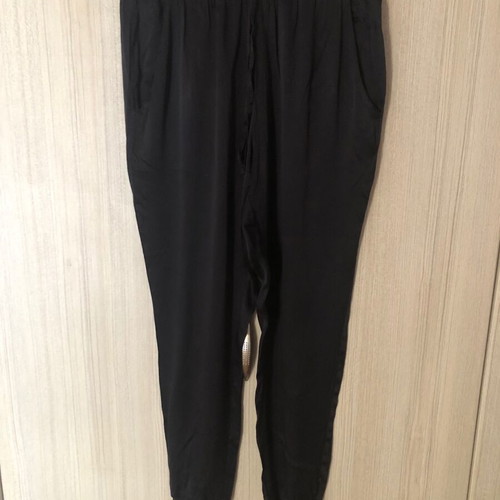 Intimissimi silk pants black elastic waist size M/L like new