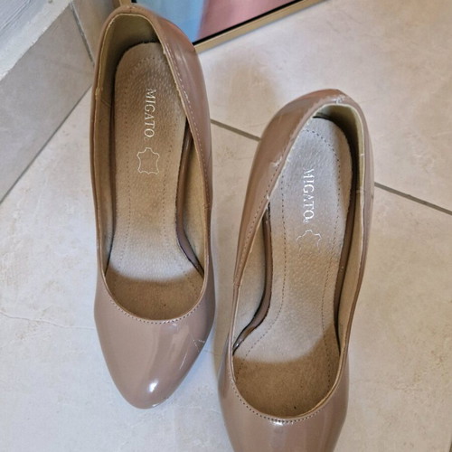 Migato nude heels size 36 like new