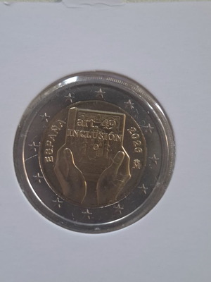 2 Euro Spain 2026 coin, protection rights inclusion