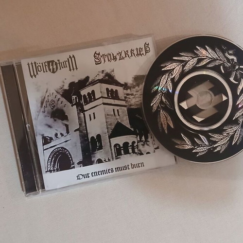 WölfSSturm / Stolzkrieg Our Enemies Must Burn CD, metal