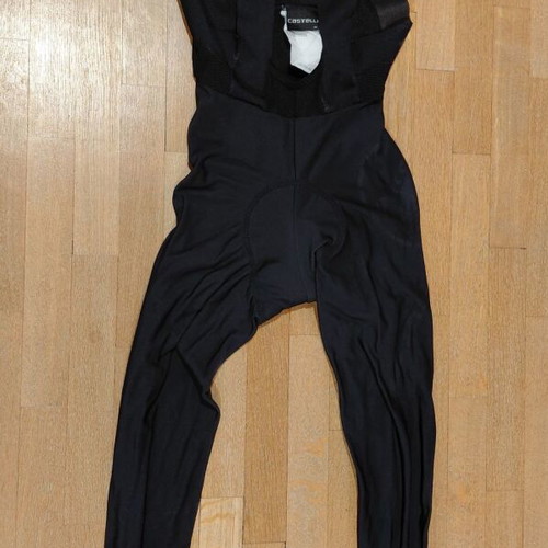 Castelli Bib Tights Nano Flex Size M used Thermal Cycling Pants