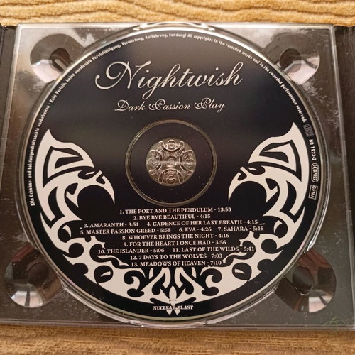 Nightwish Dark Passion Play 2cd new, metal