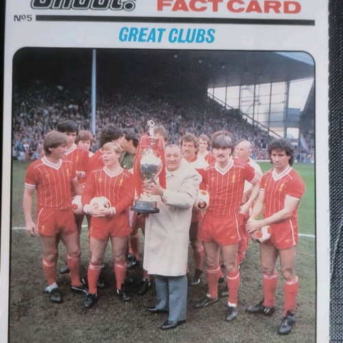 English football cards like new, collectible set of 5
