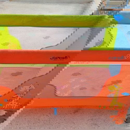 Παρκοκρέβατο Carello 2 επιπέδων με στρώμα Grecostrom σαν καινούργιο