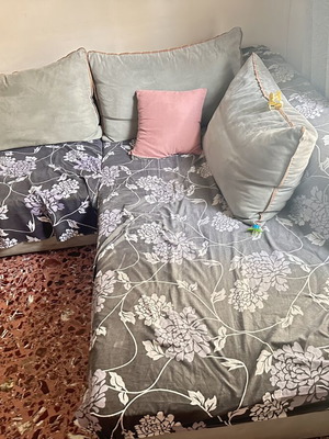 Living Room Furniture Set used with double bed, mattress, TV, kitchen appliances