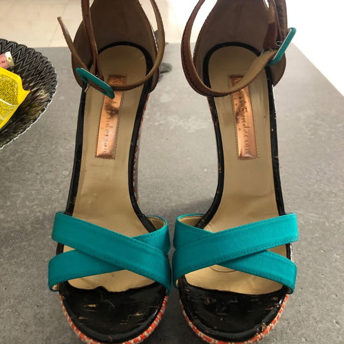 Rupert Sanderson platforms size 39 like new